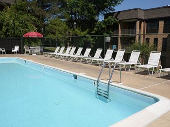 Private swimming pool at Ivy Hall Apartments*, Maryland